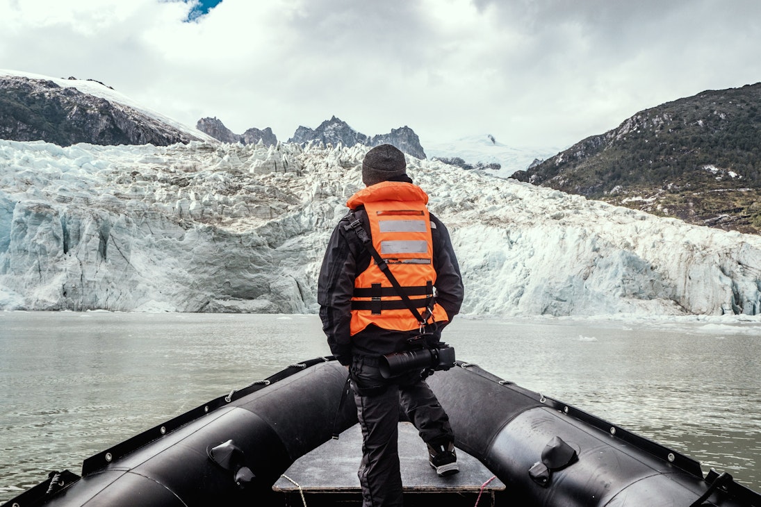 Shot during a Patagonian Fiords cruise in the Alberto de Agostini Natural Park, Cape horn and Darwin Mountains