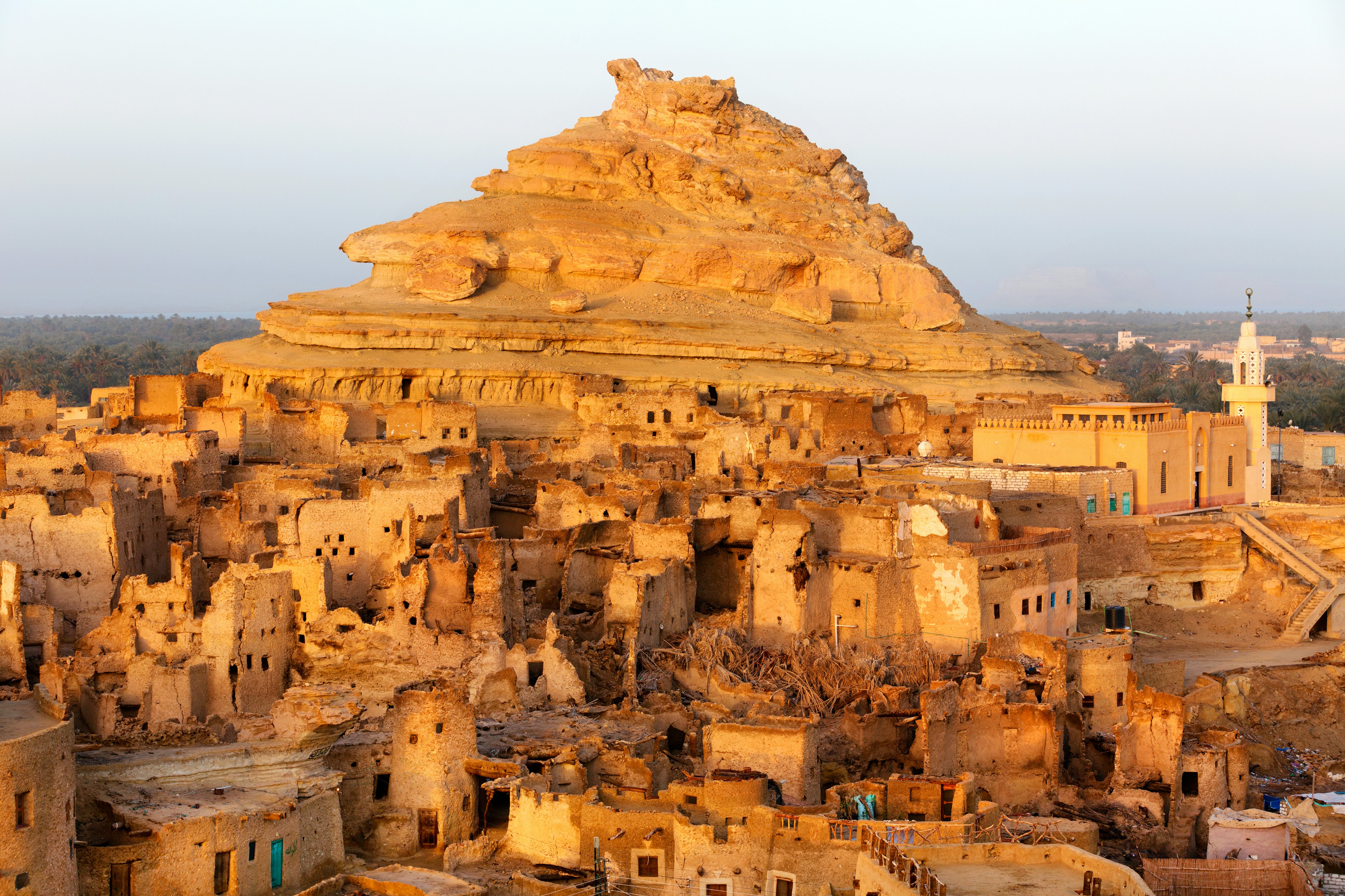 The Shali Fortress in Siwa Oasis, Egypt.