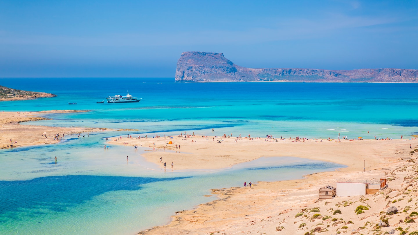 Balos Bay Beach, Gramvousa Peninsula, Crete, Greek Islands, Greece, Europe, License Type: media, Download Time: 2024-11-26T02:38:27.000Z, User: mvm_lonelyplanet, Editorial: false, purchase_order: 56530 - Guidebooks, job: Global Publishing-WIP, client: Greece 17, other: Virginia Moreno