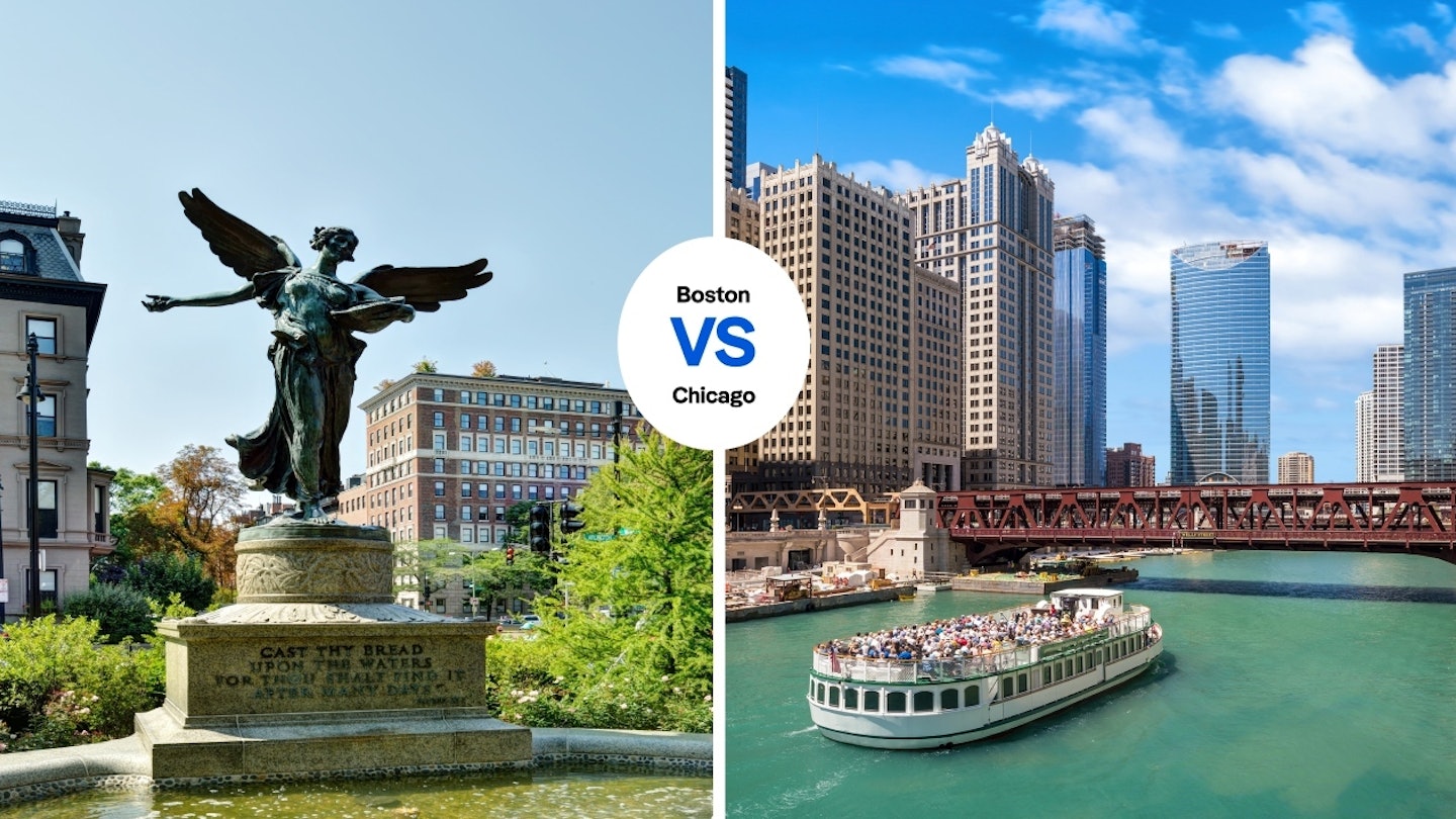 Boston vs Chicago lede image collage